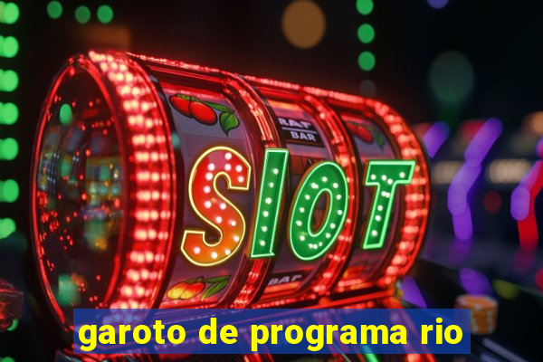 garoto de programa rio